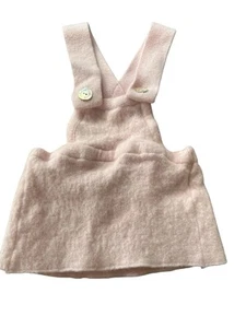 Almicocca Girls Romper 70% Wool 30% Cashmere Pink Made in Italy Size 18 Months - Picture 1 of 4
