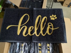 Lote de 20 tapetes de puerta Hello lote de gran revendedor - Imagen 1 de 3