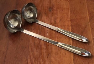 All-Clad Stainless Steel 2 Ladels ~ 12" & 14" - Picture 1 of 1