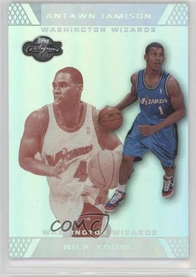 2007-08 Topps Co-Signers Silver Red Foil /39 Nick Young Antawn Jamison Rookie RC - Image 1 of 2