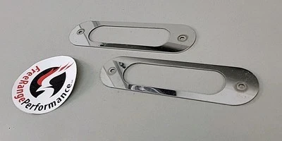 1990-2005 NA NB Mazda Miata Cromo Marcador Luz Reflector Cubiertas Par de molduras Foto 1 de 3