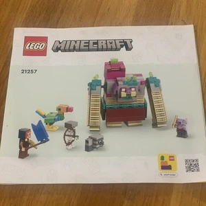 Lego Minecraft 21257 - The Devourer Showdown - Solo manual - Imagen 1 de 2
