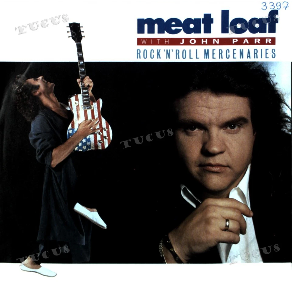 Meat Loaf - Rock 'N' Roll Mercenaries 7in (VG+/VG+) '* - Image 1 of 1