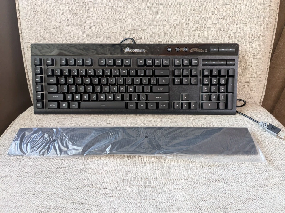 Corsair K55 RGP0031 Wired RGB Backlit Gaming Keyboard | New Open Box - Image 1 of 4
