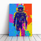 Colourful Astronaut Canvas Wall Art Print Framed Picture Home Decor Living Room