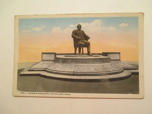 Cleveland Ohio Postkarte Tom L Johnson Monument 1916 OH - Bild 1 von 2