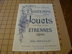 1990 repro of JOUETS 1901 Catalog, 12pgs - Picture 1 of 9