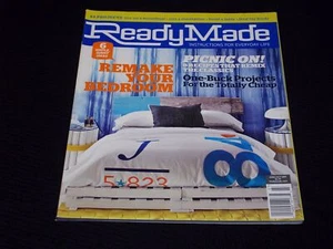 2009 JUNE READY MADE MAGAZINE - REMAKE YOUR BEDROOM FRONT COVER - H 2774 - Picture 1 of 2