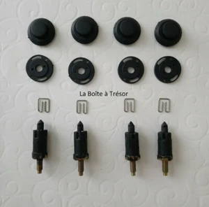 Kit de 4 Clips + 4 Vis Fixation Cache Moteur 2.0L HDI / Citroën Peugeot Fiat - Imagen 1 de 1