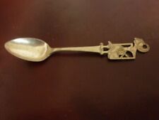 Stylish Decorative 800 Continental Silver hallmarked spoon ~12cm, ~11g