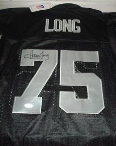 Howie Long signed Oakland Raiders jersey - JSA w/photo - 8x Pro Bowl - SB Champ