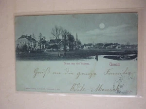 CARTE POSTALE / URMATT / GRUSS AUS DEN VOGESEN - Foto 1 di 2