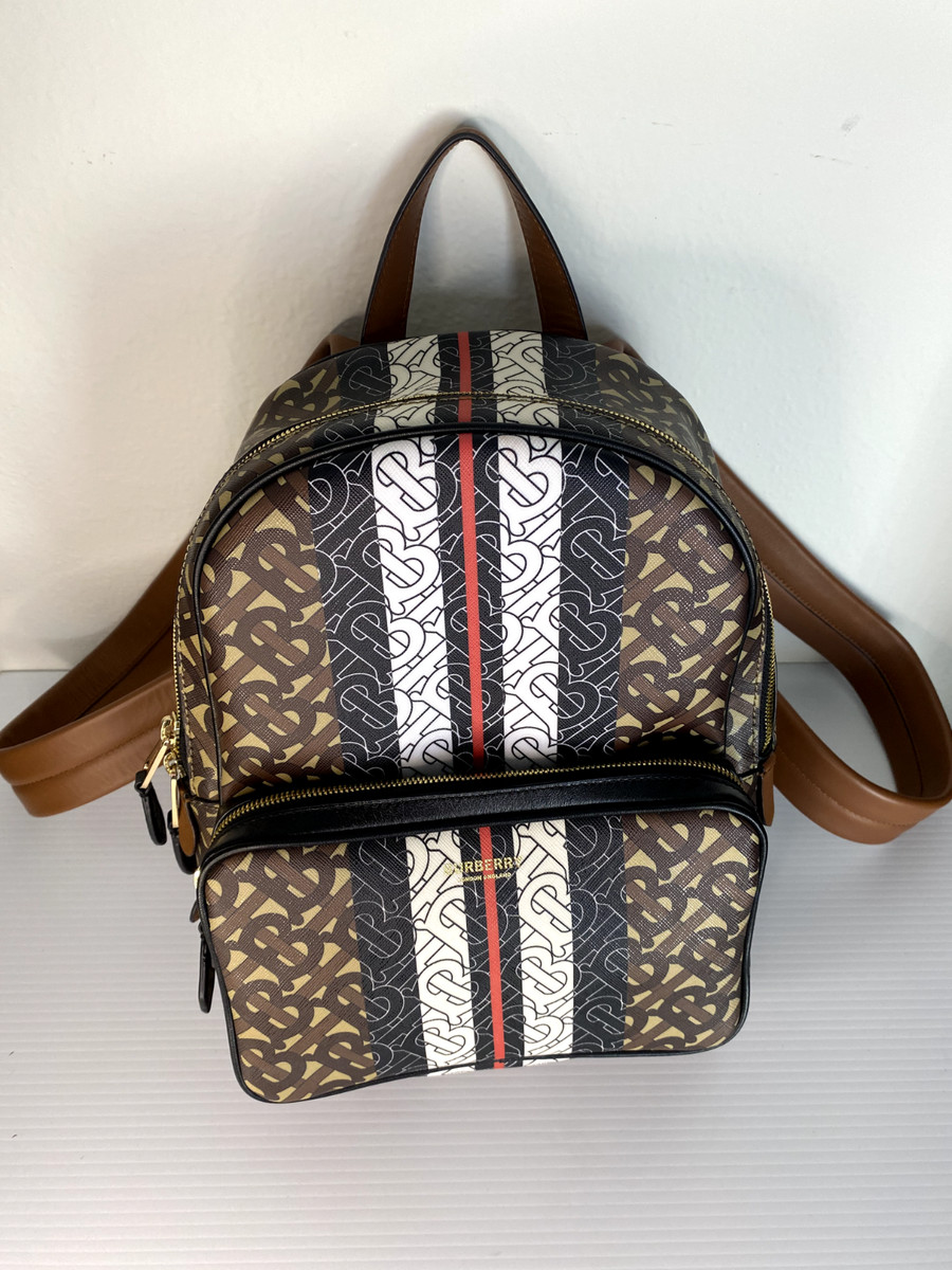 Burberry Canvas Exterior Backpack Bags & Handbags for Women