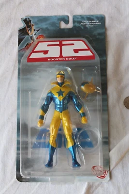 Figura de acción DC Comics Direct BOOSTER GOLD con SKEETS 52 NUEVO SELLADO Serie 1 Sin usar, en caja Foto 1 de 4