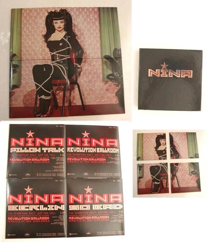 NINA HAGEN 4 x CD Single PROMO Box 1993 Mercury ‎862 830-2 TOP!!! - Bild 1 von 4