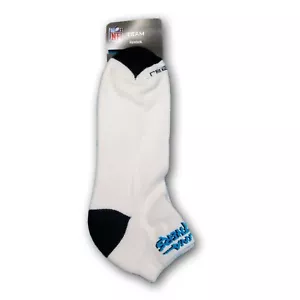 Carolina Panthers NFL Adult Men's White Socks Size 10-13 - Picture 1 of 1