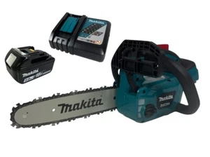 Makita DUC 254 Akku-Kettensäge mit Akku 5 Ah und Ladegerät - Bild 1 von 6