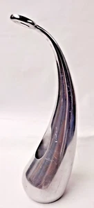 Nambe einstielige Blumenvase # MT0039 Neil Cohen 2009 Design EUC 8" x 2,5" - Bild 1 von 3