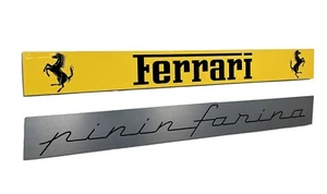 Ferrari Pininfarina Emblem Metallschilder - Bild 1 von 7