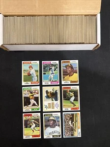 1974 TOPPS BASEBALL COMPLETE SET NM-MT 660 Cards Sharp Hank Aaron, Nolan Ryan *2 - Picture 1 of 18