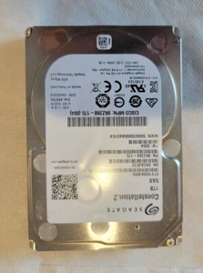 Seagate Constellation.2 ST91000640SS 1TB 7200 RPM 64MB Cache SAS 6Gb/s 2.5" - Picture 1 of 3
