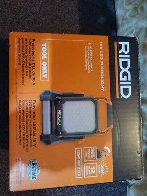 *NEW* Ridgid 18V Cordless Flood Light (Tool Only) R86902B - Image 1 of 2