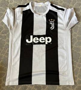Juventus Christiano Ronaldo Jeep Jersey White & Black Size S - Picture 1 of 9