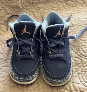Nike Jordan 3 Retro GT Púrpura Polvo Azul Atómico Rosa 654964506 Niño Niña - Imagen 1 de 7
