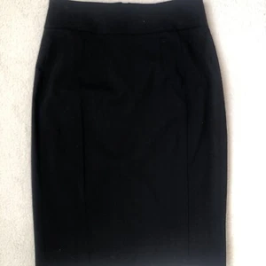 Burberry Damenrock, 98 % Wolle, schwarz, UK-Größe 10 - Bild 1 von 16
