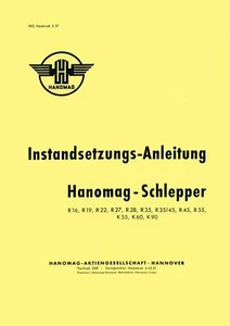 Instandsetzungs-Anleitung Hanomag R-Serie - Bild 1 von 3