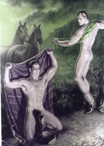 GEORGE QUAINTANCE N. 37* 5X7" COLOR GLOSSY FINE PRINT * LIMITED - Picture 1 of 1
