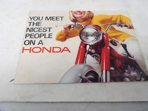 Honda All Models 1960s ORIGINAL SALES BROCHURE - Picture 1 of 4