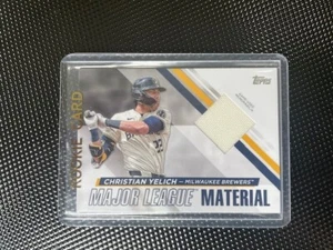 2024 Topps Update Series - Major League Material Christian Yelich #MLMU-CY (MEM) - Picture 1 of 2