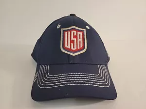 World Cup Hockey Hat Mens Small/Medium Fitted Team USA 2016 Rio Cap Adidas - Picture 1 of 10