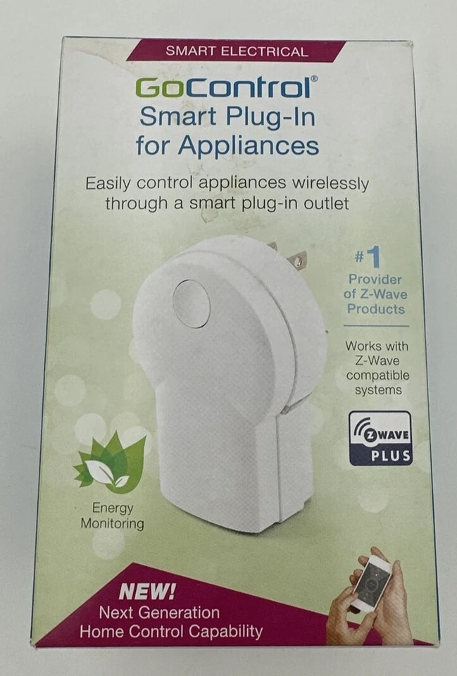 GoControl Ps15emz5-1 Smart Energy Monitoring Appliance Module 15a Max