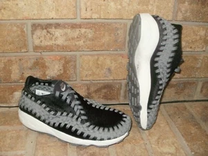 New Nike Air Footscape Woven Black-Gray Sneaker /Lady's 6.5 & 7.5 B/MSRP $150 - Picture 1 of 5