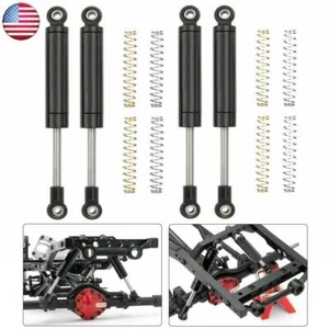 FLYXM 4pcs For TRX-4 Wraith SCX10 D90 RC Crawler 90mm Aluminum Shock Absorber - Picture 1 of 10