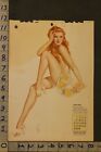 1945 PINUP WWII 2 VARGAS SEXY BOMBER FILLE CALENDRIER JAN STACK ESQUIRE ART VX51