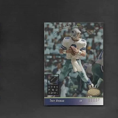 1993 SP Football #64 TROY AIKMAN ***HOFer*** - Image 1 of 2