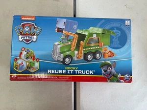 Spinmaster Nickelodean Paw Patrol Rocky Reuse It Truck & Rocky Figure - Picture 1 of 7