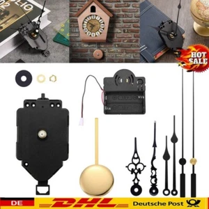 DHL Wand Quarz Pendel Uhrwerk Uhrenlaufwerk Sets mit Zeiger Quarz Pendeluhr DIY~ - Bild 1 von 11