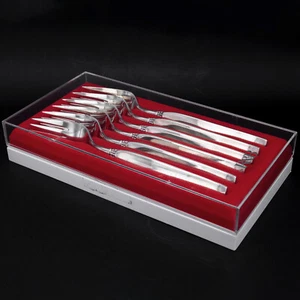 6 piezas / 19,6 cm - Juego como nuevo horquillas de menú Robbe & Berking Royal plata 90 - Imagen 1 de 4