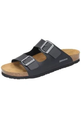 Dr. Brinkmann Pantoletten Herren Hausschuhe schwarz 36-50 600275-1 Neu21