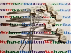 THERMAL CUTOFF FUSE / 145 degree C, 250v 3amp / ECG8139 / 10 PIECES / (qzty) - Picture 1 of 3