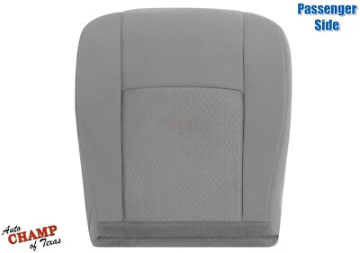 2022-2023 Ford E-150 E-250 E-350 Van-Passenger Side Bottom Cloth Seat Cover Gray - Image 1 of 4