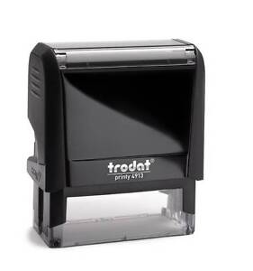 Trodat® Printy 4913 - Stempel Selbstfärber - 58x22mm - bis 6 Zeilen - inkl. Logo