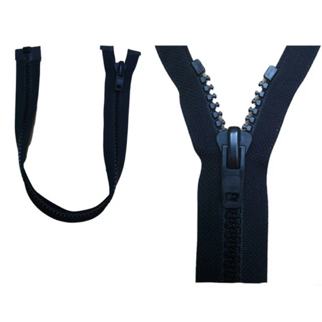 YKK CON CREMALLERA ABIERTA 38CM 15" TODO PLÁSTICO SIN ÓXIDO 10 PESOS DESLIZANTE RESISTENTE - Imagen 1 de 1