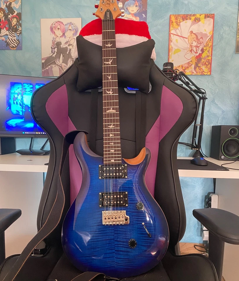 PRS SE Custom 24 Faded Blue Burst - Immagine 1 di 1