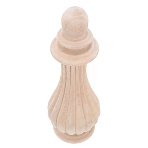 Wood Finials: Unfinished Decorative Wooden Toppers - Craft DIY Projects - Picture 1 of 12