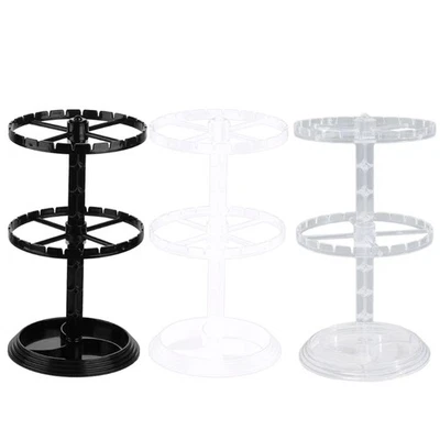 Three Layer Jewelry Exhibition Rack for Retailer Rotating Earrings Display Stand - Image 1 of 4